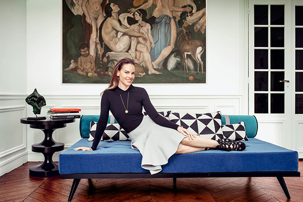 Conheça o novo apartamento de Hilary Swank em Paris