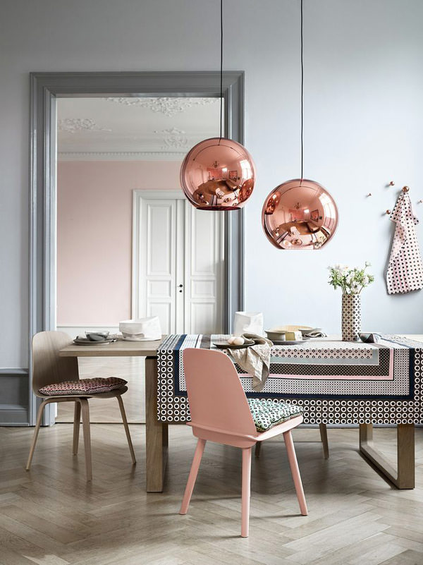 Parede Rosa Claro Rosa claro na decoração - Constance Zahn | Casa & Decor