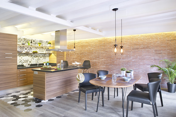 Loft em Barcelona com boas ideias piso e revestimento 5
