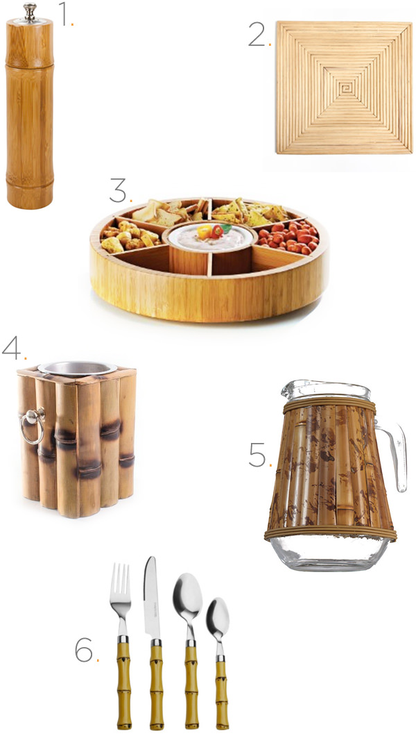 5 itens de bambu para receber bem
