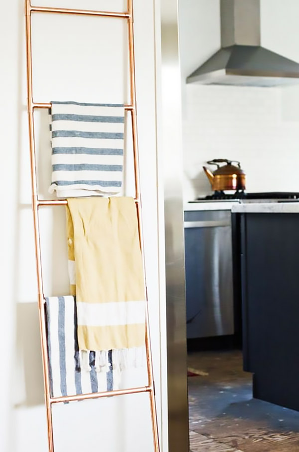 Decoração, Canos de cobre, Decoração com canos de cobre