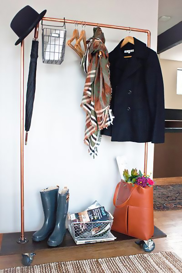 Decoração, Canos de cobre, Decoração com canos de cobre