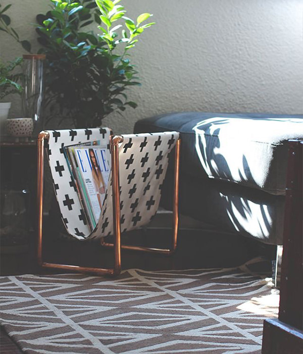 Decoração, Canos de cobre, Decoração com canos de cobre