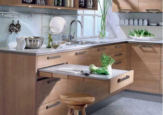 Decoração, Cozinha, Mesa retrátil, Espaços pequenos