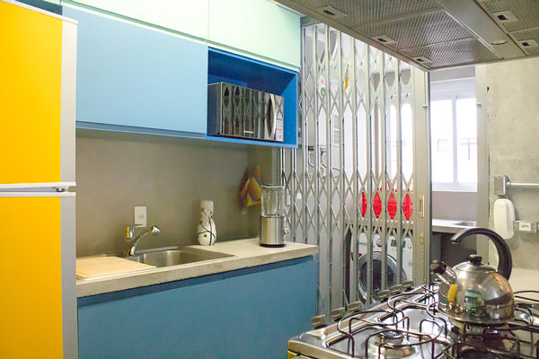 Porta Pantográfica em casa, Decoração com porta pantográfica