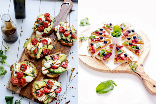 5 ideias para usar a tábua de cozinha na recepção