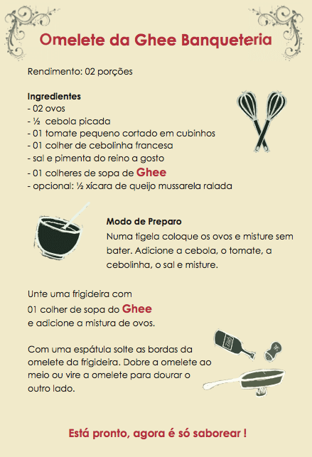 omelete-ghee
