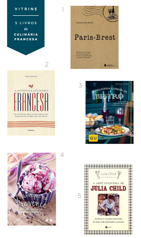 livros da culinaria francesa
