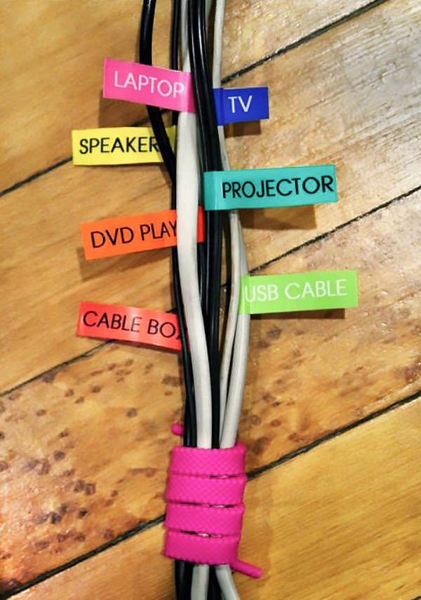 7 ideias para organizar os fios elétricos no home office, Cable